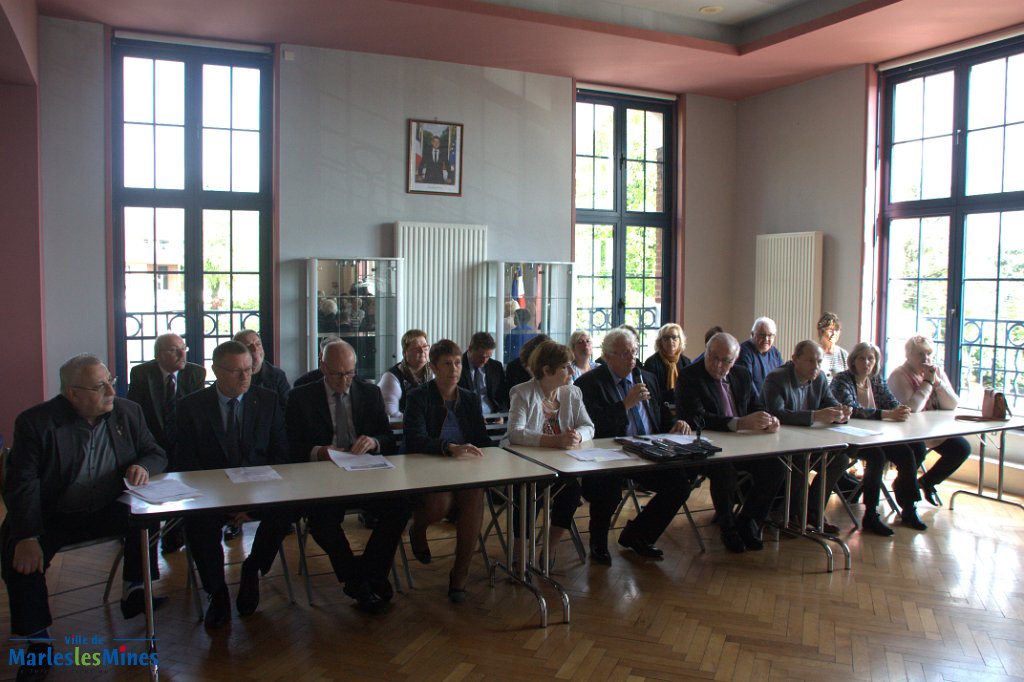 Cérémonie du 1er mai, remise des médailles1