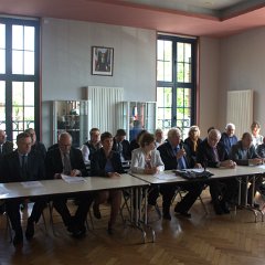 Cérémonie du 1er mai, remise des médailles1
