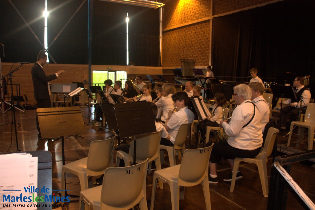 Concert de Printemps 2018 - L'orchestre des cadets et son professeur, Aurélie - 3