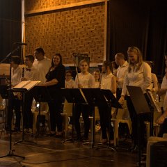 Concert de Printemps 2018 - L'orchestre des cadets et son professeur, Aurélie - 4