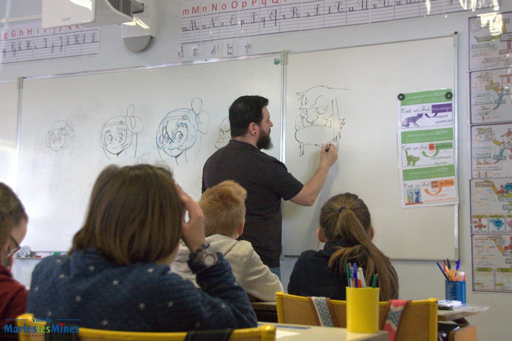 Intervention des dessinateurs dans les écoles10