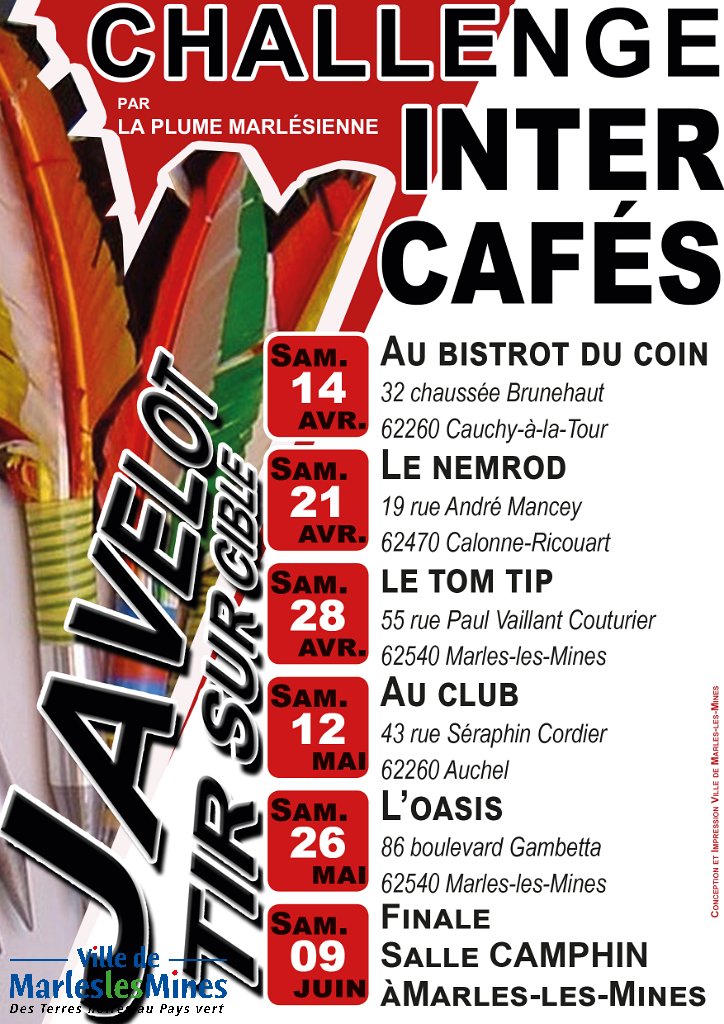 Challenge intercafés 2018 de javelots tir sur cible - 1