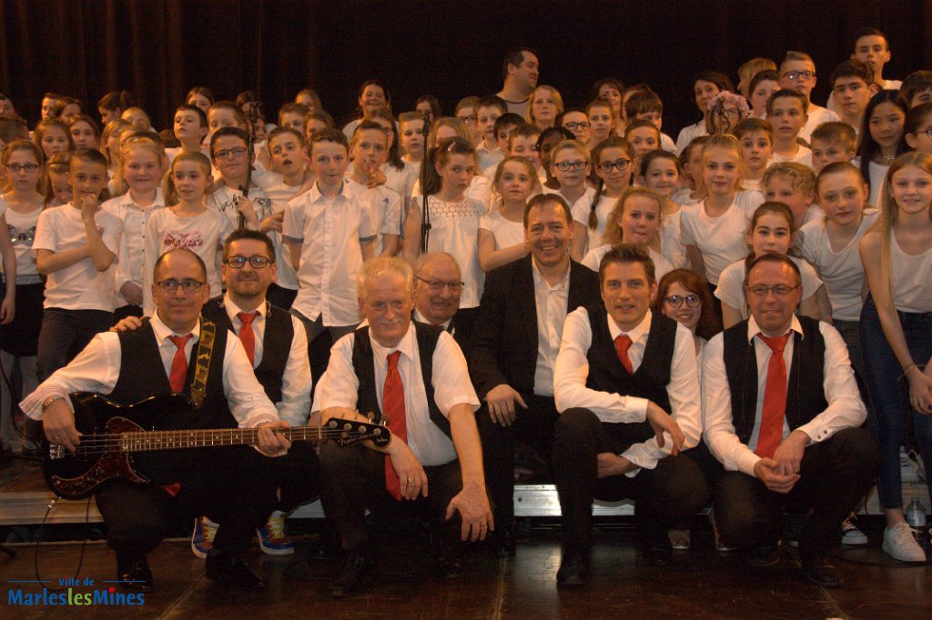 Rencontre chorale Collège - Ecoles40